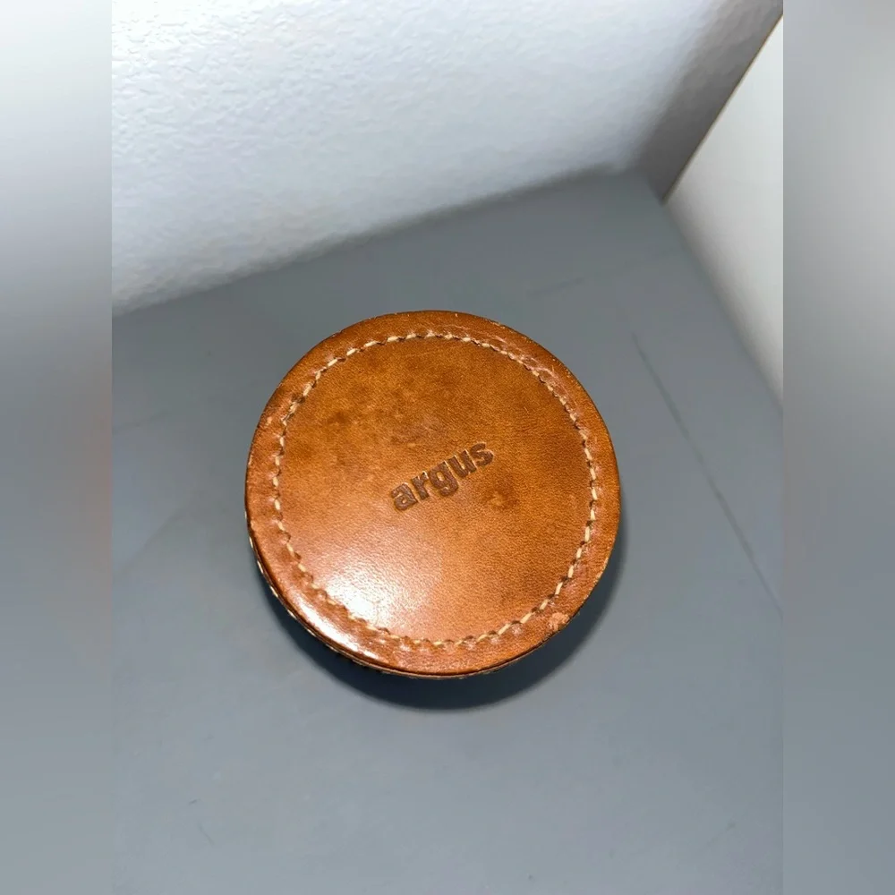 Steinheil Munchen Argus Cintagon 100mm f/3.5 Lens in Leather Case C44 Mount V24